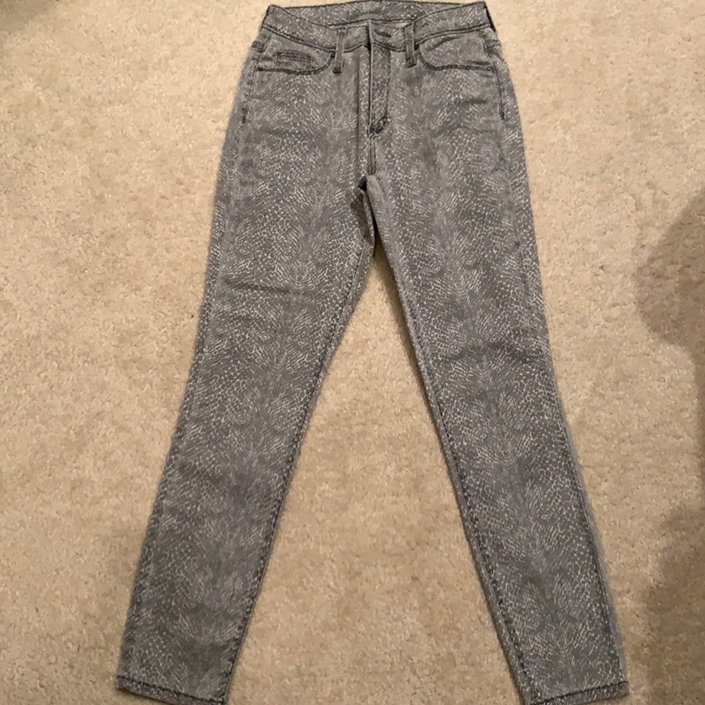 Universal Thread snake print skinny jeans